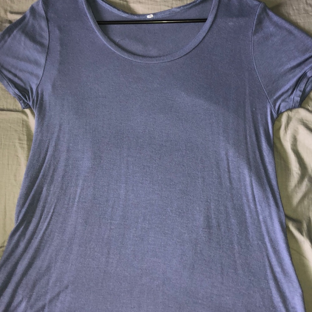 Simple blue t-shirt